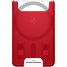 Spigen Apple iPhone Için Magsafe Özellikli 3 Kartlı Manyetik Cüzdan Classic C1 Ruby - AFA07399