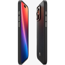 Spigen iPhone 16 Pro Max Kılıf Enzo Aramid Black Natural - ACS08501