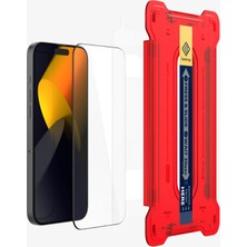 Spigen Apple iPhone 16 Pro Max Cam Ekran Koruyucu Kolay Kurulum Snap Fit (2 Adet) - AGL07917