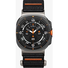 Spigen Samsung Galaxy Watch Ultra (47MM) Kordon Kayış Band Durapro Flex Black - AMP08773