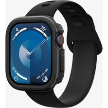 Spigen Caseology Apple Watch 46MM Seri 10 Kılıf Vault Matte Black - ACS08610