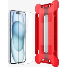 Spigen Apple iPhone 16 Cam Ekran Koruyucu Kolay Kurulum Snap Fit (2 Adet) - AGL07948