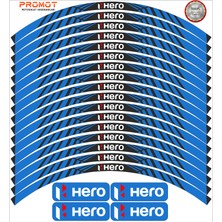 Rebon Moto Design Hero Uyumlu Jant Şeridi 4