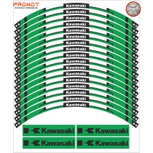 Rebon Moto Design Kawasaki Uyumlu Jant Şeridi 2