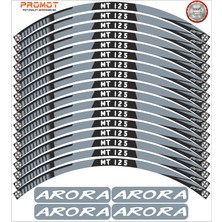 Rebon Moto Design Arora mt 125 Uyumlu Jant Şeridi 2