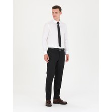 Pierre Cardin Erkek Beyaz Slim Fit Uzun Kollu Basic Gömlek 50277147-VR013