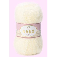Nako 1 Adet Paris El Örgü ipi Yünü Krem 2098