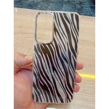 Lucek Cases Samsung Galaxy A15 Leopar Desen Hologramlı Kılıf Darbe Korumalı Kapak