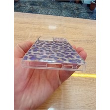 Lucek Cases Samsung Galaxy S23 Ultra Leopar Desen Hologramlı Kılıf Darbe Korumalı Kapak