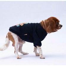 Pawstar Siyah Chongqing Polarlı Küçük Irk Köpek Sweatshirtü