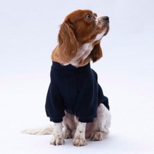 Pawstar Siyah Chongqing Polarlı Küçük Irk Köpek Sweatshirtü