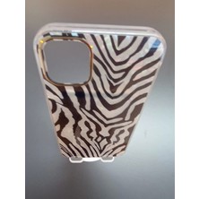 Lucek Cases Apple iPhone 13 ve Apple iPhone 14 Uyumlu Leopar Desen  Hologram Kapak Darbe Korumalı Kılıf