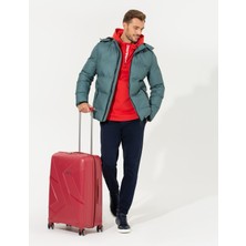 Pierre Cardin Erkek Kırmızı Orta Boy Valiz 50274663-850