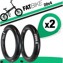 Fat Bike 20 x 4.00 Iç Lastik 2 Li Set Butyl A Kalite Rks Volta Iç ve Ola Iç Lastiği