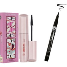 Show By Pastel Show Your Look 24H Long Lasting Mascara + Pastel Artliner Pen - Artliner Kalem 01 Black