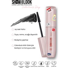 Show By Pastel Show Your Look 24H Long Lasting Mascara + Pastel Artliner Pen - Artliner Kalem 01 Black