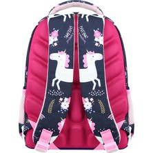 Kingston Hill Lisanslı Unicorn Ilkokul Çantası 3'lü Set Çanta + Termal Beslenme + Kalemlik