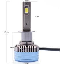 Photon Milestone H1 28000 Lümen  LED Xenon Yeni Seri Katana Edition