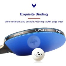 Loki Loki Blue Ittf Onaylı Masa Tenisi Raketi