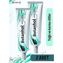 Botanhol Sebum Control- 30 ml x 2 Adet Yağlı ve Karma Ciltler Için El, Yüz, Vücut Nemlendirici Krem