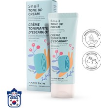 Farm Skin Snail Tone Up Cream Cilt Ton Eşitleyici Salyangoz Krem Eşitleyici Niacinamide Kore 70ml
