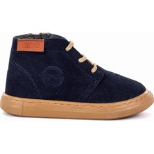 Kiko Kids Homer Fermuarlı Erkek Bebek Günlük Bot Ayakkabı