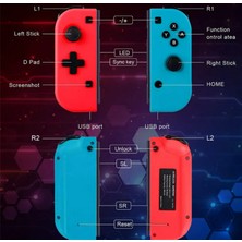 Ozmik Joy-04 Nintendo Switch/switch Lite/switch OLED Makro Tuş Kademeli Tetik Oyun Kolu