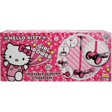 Sunman Hello Kitty 3 Tekerlekli Twistable Scooter