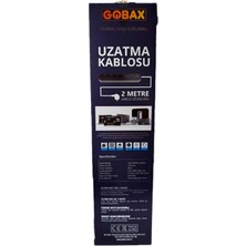 Gobax Termal Akım Korumalı Grup Priz ve 3'lü USB Şarj Aleti (4549)