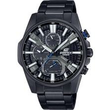 Casio Edifice Siyah Akıllı Telefon Bağlantılı Erkek Kol Saati 100 Metre Su Geçirmez