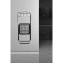 Nur Metal Çalışma Masası Takımı 120x60 Cm Bilgisayar, Ders, Ofis Masası Ve Siyah Katlaır Sandalye - Çam