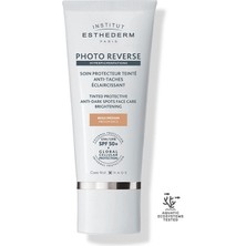 Institut Esthederm Photo Reverse Tinted - Renkli Nemlendirici Medium Light 50 ml