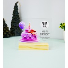 Giftmoda Özelleştirilebilir NFC Destekli Doğum Günü Çerçevesi