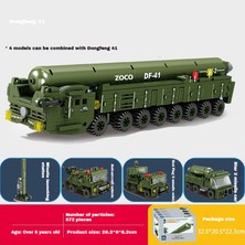 Zoco Dongfeng 41 Icbm Montaj Modeli Erkek Yapı Taşı Oyuncak (Yurt Dışından)