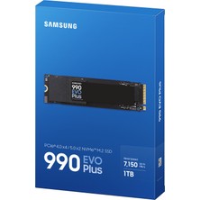 Samsung 990 EVO1TB 5,000 MB/s, PCIe 4.0 x4/ 5.0 x2 NVMe M.2 (2280) SSD (MZ-V9E1T0BW)