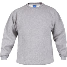 Mavi İş Bisiklet Yaka Sweatshirt