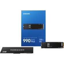 SAMSUNG 990 EVO PLUS SSD 4TB, PCIe Gen 4x4 | Gen 5x2 M.2 2280, Speeds Up-to