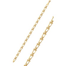 ÇGK KUYUMCULUK Taşlı Tarz Altın Bileklik CGKBLK0187