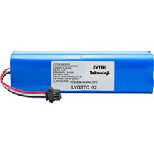 Evtek Lydsto G2  6400MAH Robot Süpürge Bataryası