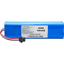 Evtek Lydsto R1 Pro ( Kapasite) 5200MAH Robot Süpürge Bataryası