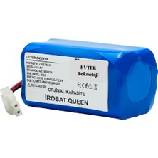 Evtek Irobat Queen ( Kapasite) 2600MAH Robot Süpürge Bataryası