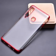 Cepustik Telefon Aksesuarları Galaxy A9 2018 Kılıf Dört Köşeli Lazer Silikon Kılıf