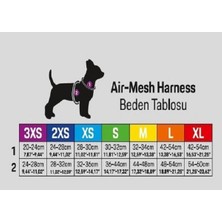 Pawstar Mesh Küçük-Orta Irk Kedi Köpek Göğüs Tasması