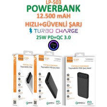 Lucatech Xiaomo Mi 12 / 12T / 12 Lite / 12 Ultra / 12 Pro Uyumlu Powerbank 12.500 Mah 25W Pd + Turbo Sarj