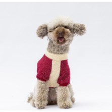 Pawstar Bordo Alaska Kedi Köpek Sweat- Kedi Köpek Kıyafeti