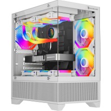 Gameline Armor V4 3x Rgb Fan Temperli Cam USB 3.0 Gaming Bilgisayar Kasası