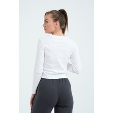 Owut Collection Kadın Bisiklet Yaka Rahat Kesim Basic Bluz
