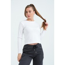 Owut Collection Kadın Bisiklet Yaka Rahat Kesim Basic Bluz