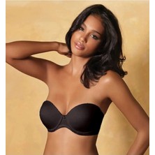 Yeni İnci Destekli Pamuklu Straplez Sütyen