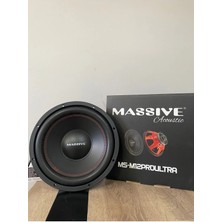 Nesa Otomotiv Massive MS-M12PROULTRA Özel Seri 30CM Subwoofer BASS1500W 400RMS
